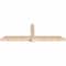 Ekena Millwork Eugene Smooth Timber Gable Bracket, Douglas Fir, 96"W x 32"H x 5 1/2"D x 5 1/2"F, 8/12 Pitch GBW096X32X0606EUG00SDF - alternate 5